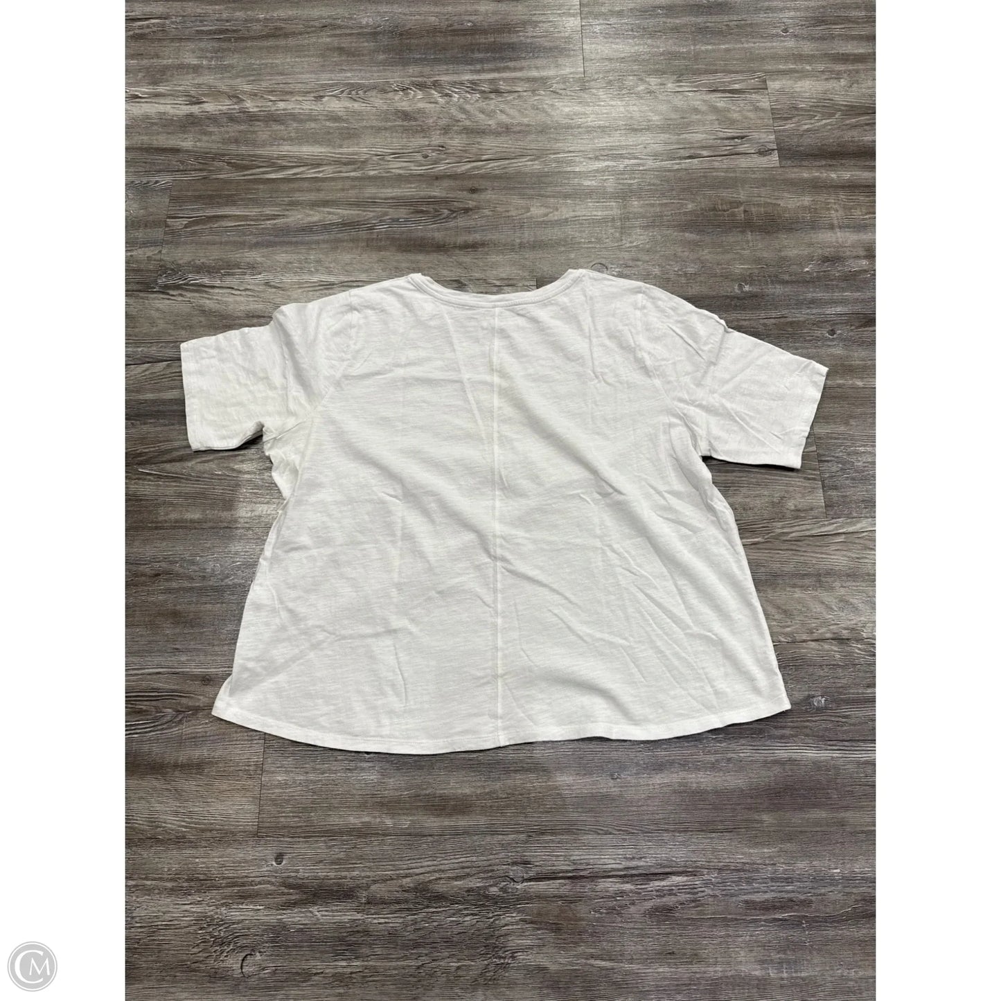 Top Sleeveless Basic By Eileen Fisher In White, Size: Xl