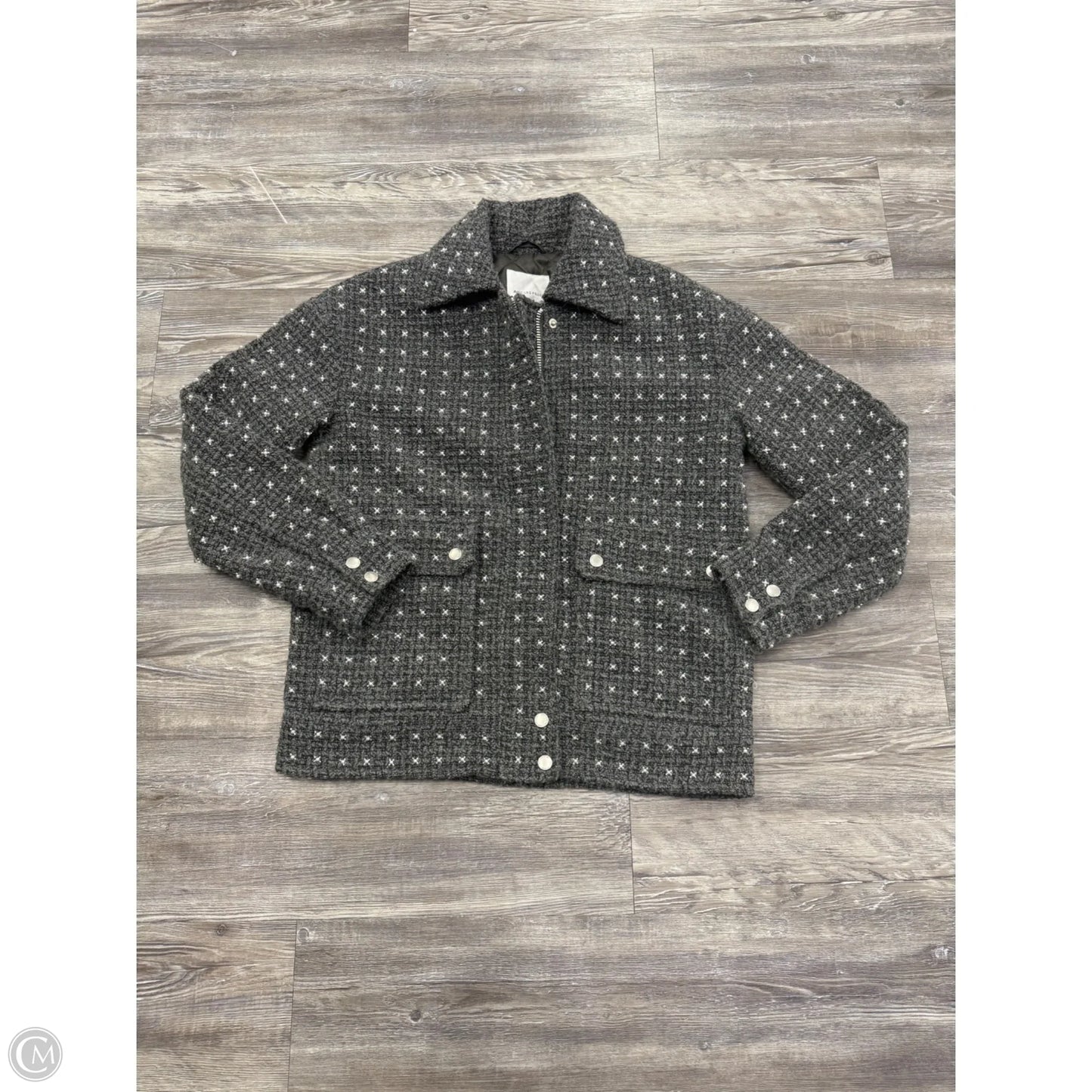 Jacket Other By Avec Les Filles In Grey, Size: Xs
