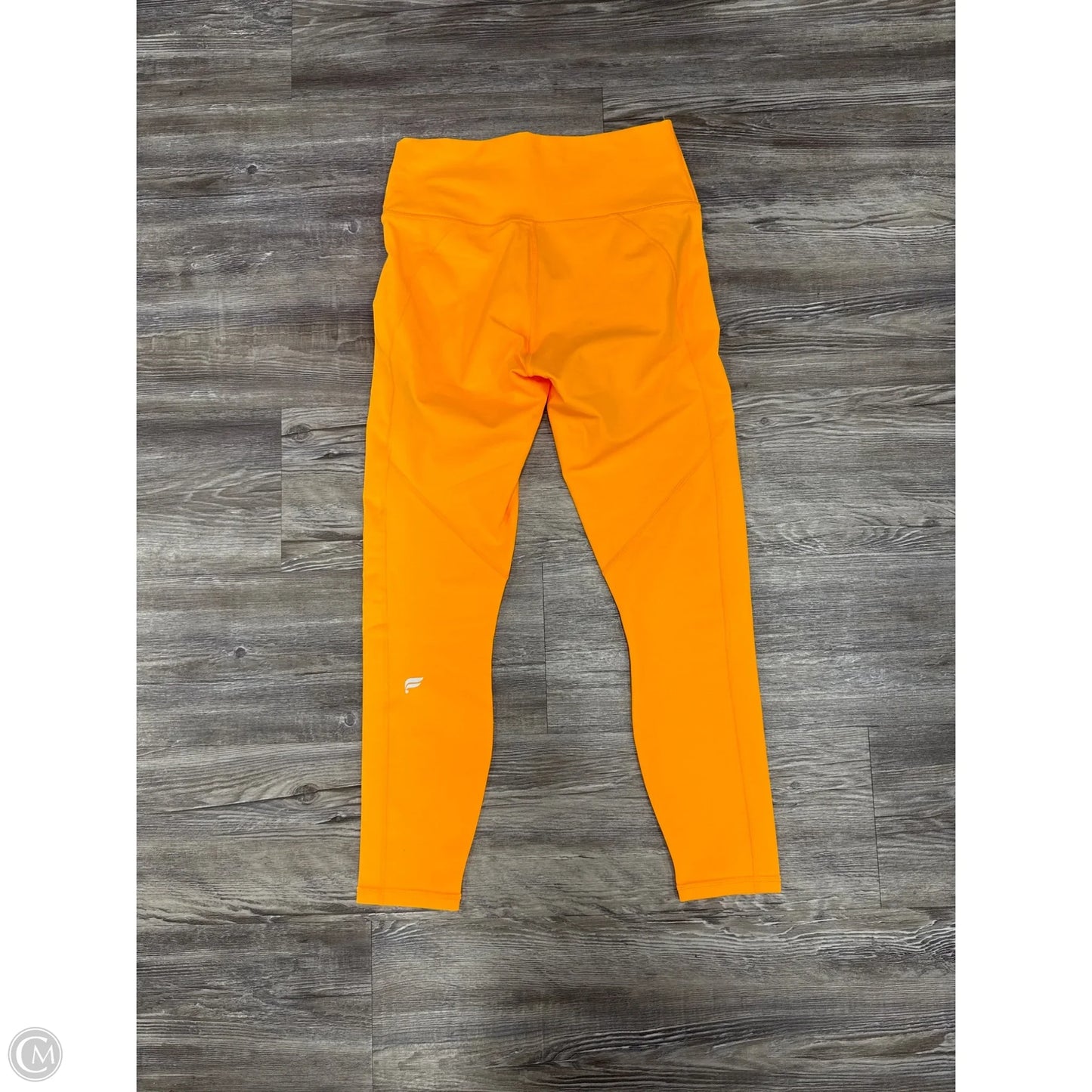 Athletic Leggings By Fabletics In Orange, Size: S