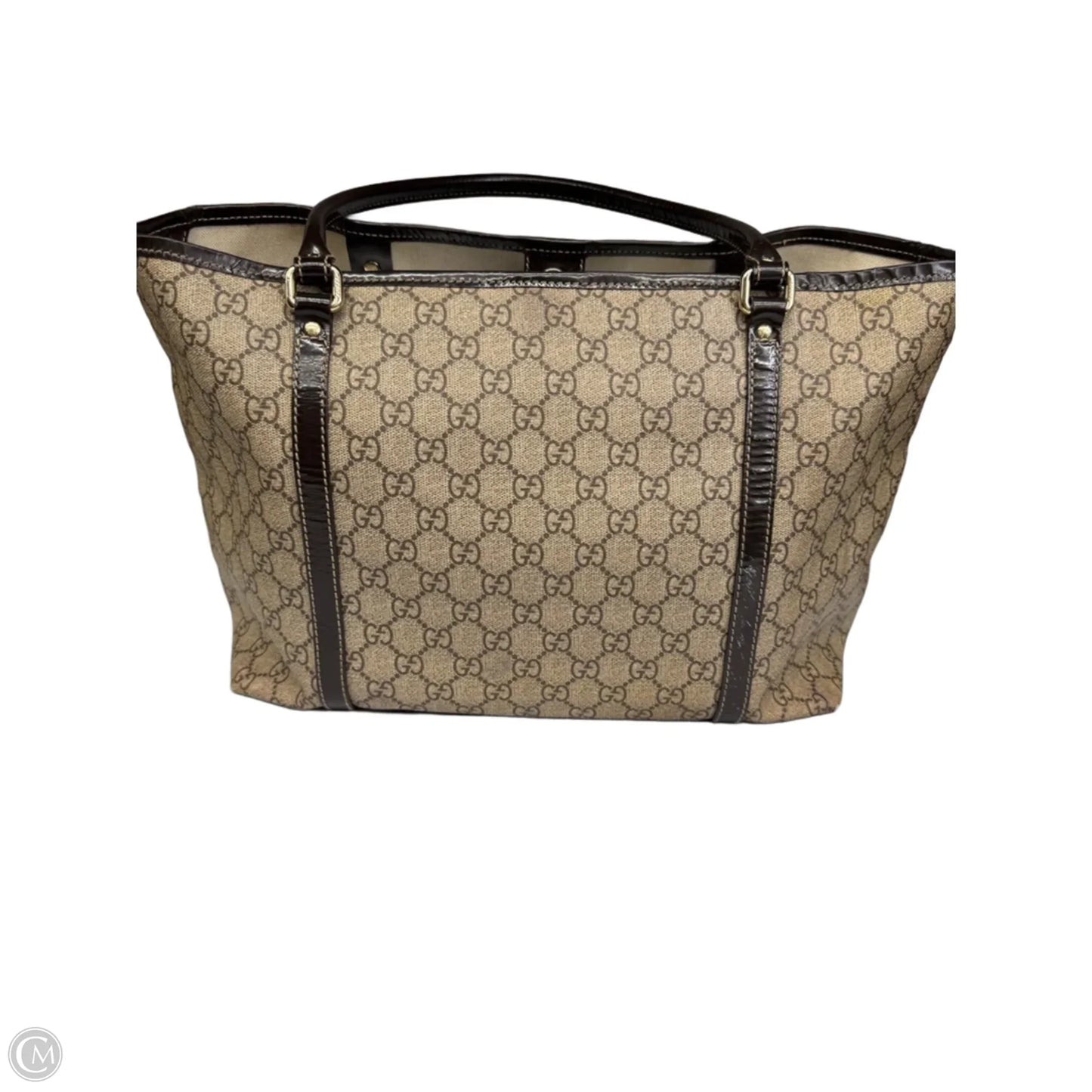 Tote Luxury Designer By Gucci, Size: Medium