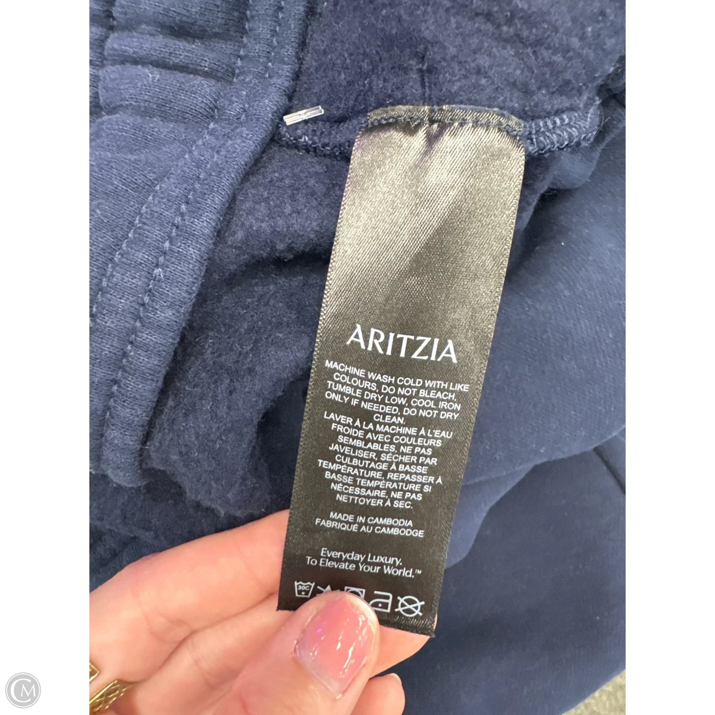 Pants Lounge By Aritzia In Navy, Size: L