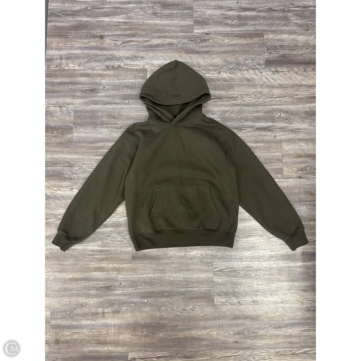 Sweatshirt Hoodie By Aritzia In Green, Size: M