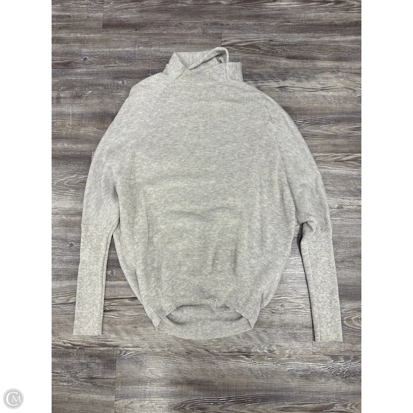 Sweater Cardigan Designer By All Saints In Grey, Size: M
