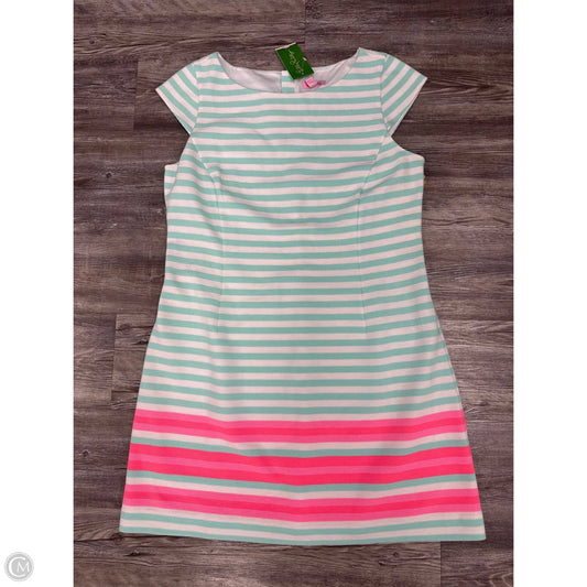 Dress Designer By Lilly Pulitzer In Green & Pink, Size: Xl