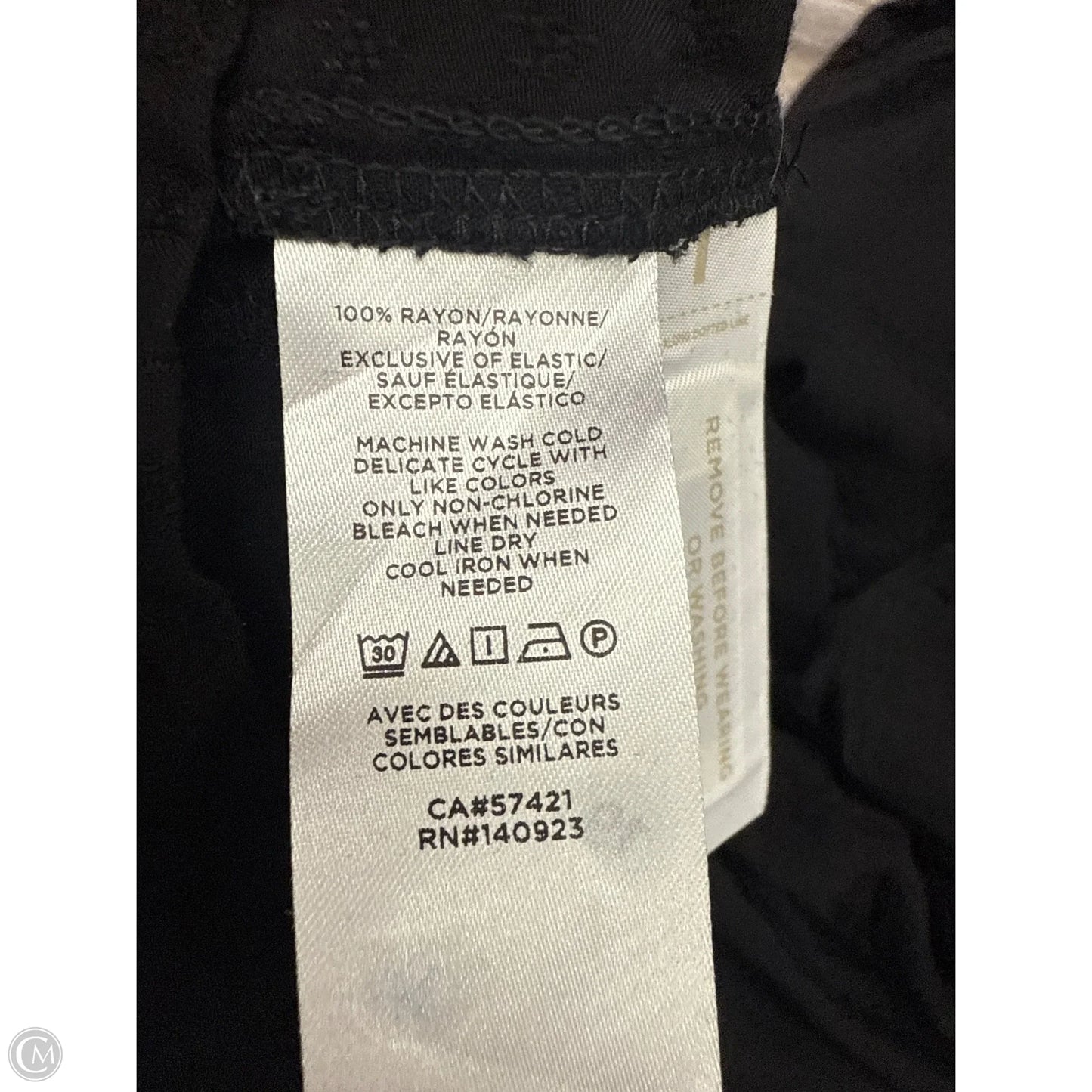 Dress Casual Midi By Loft In Black, Size: 18