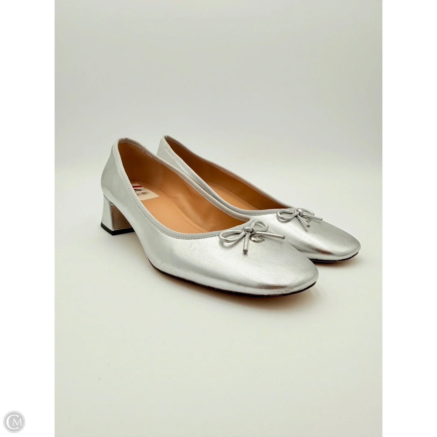 Shoes Designer By Coach In Silver, Size: 10