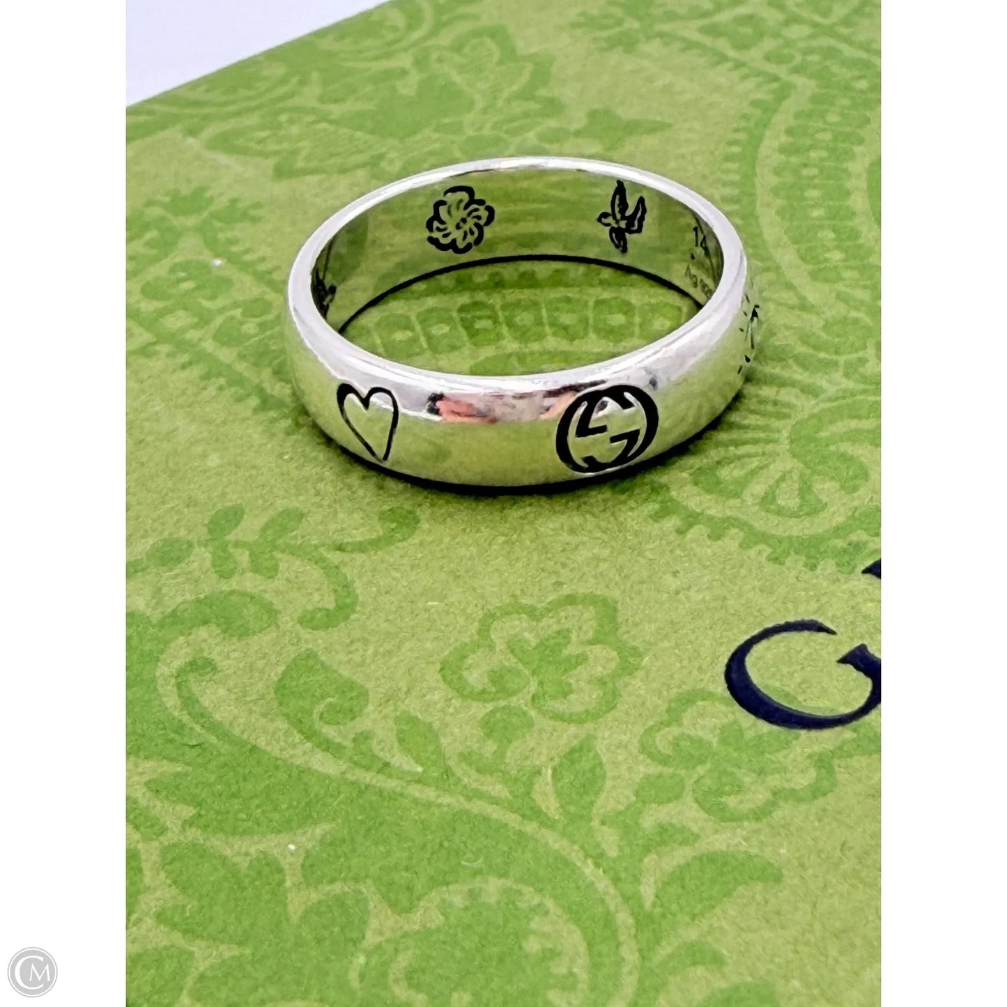 Ring Luxury Designer By Gucci, Size: 6.5