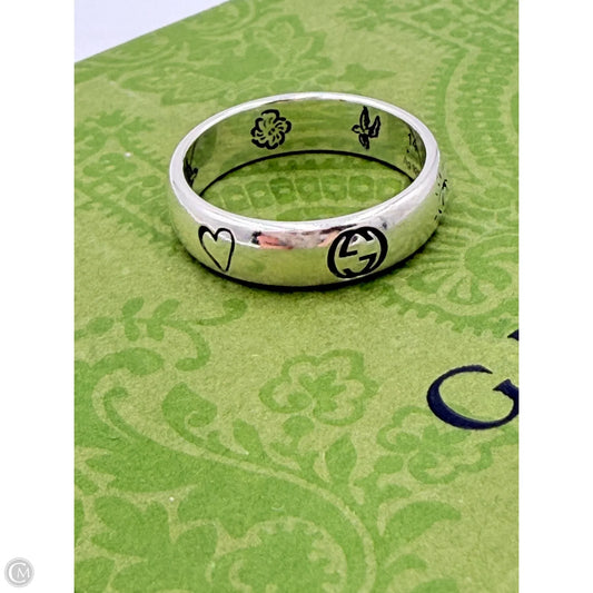 Ring Luxury Designer By Gucci, Size: 6.5