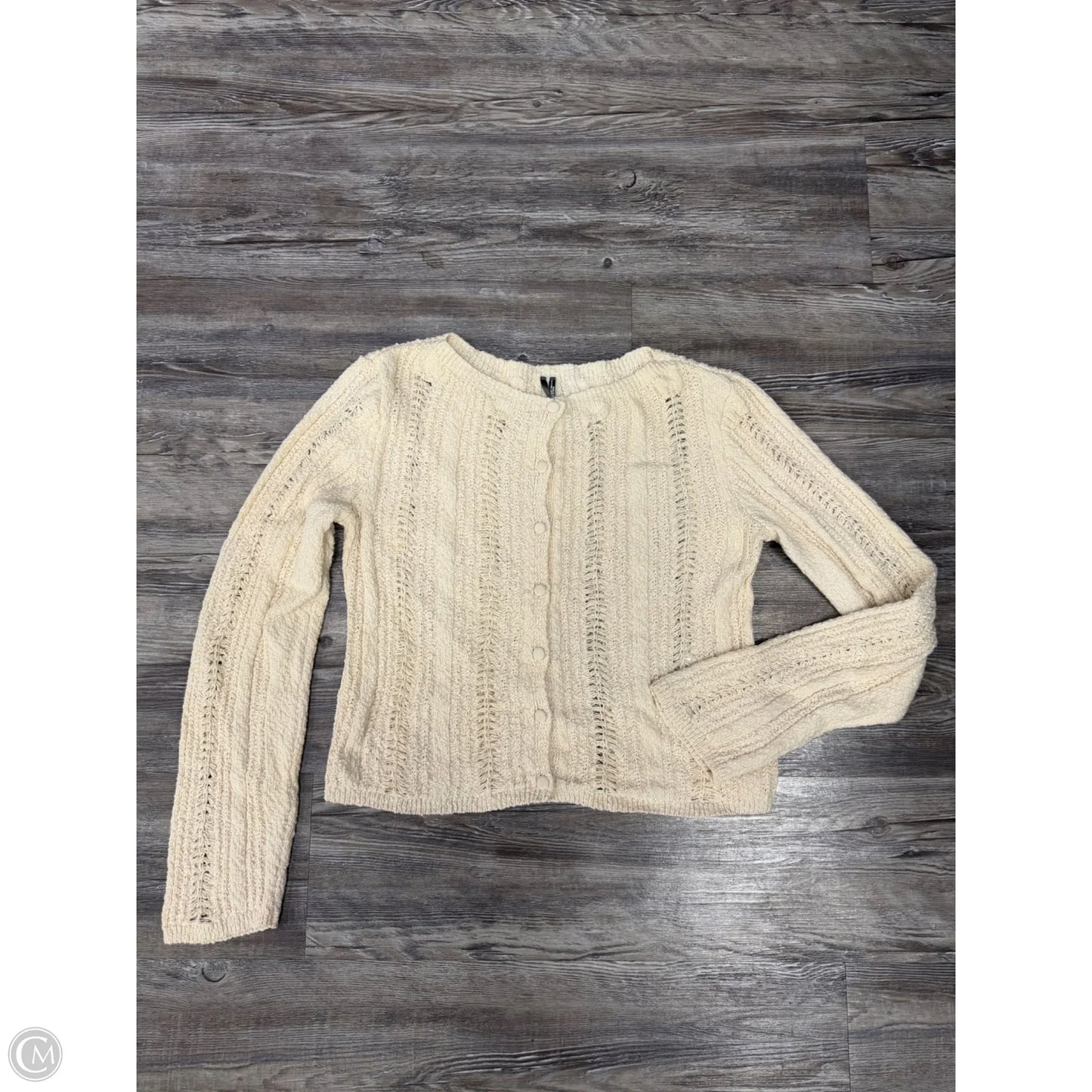 Cardigan By Anthropologie In Tan, Size: M