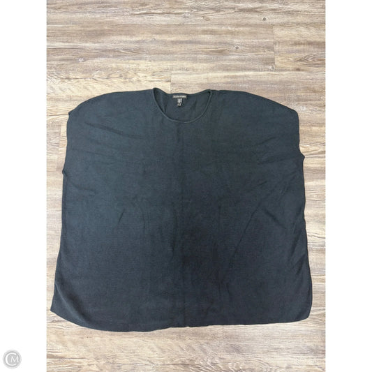 Sweater Short Sleeve By Eileen Fisher In Blue, Size: Xl