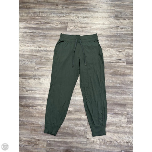 Athletic Pants By Lululemon In Green, Size: 10