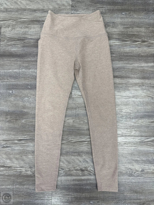 Athletic Leggings By Beyond Yoga In Beige, Size: Xs