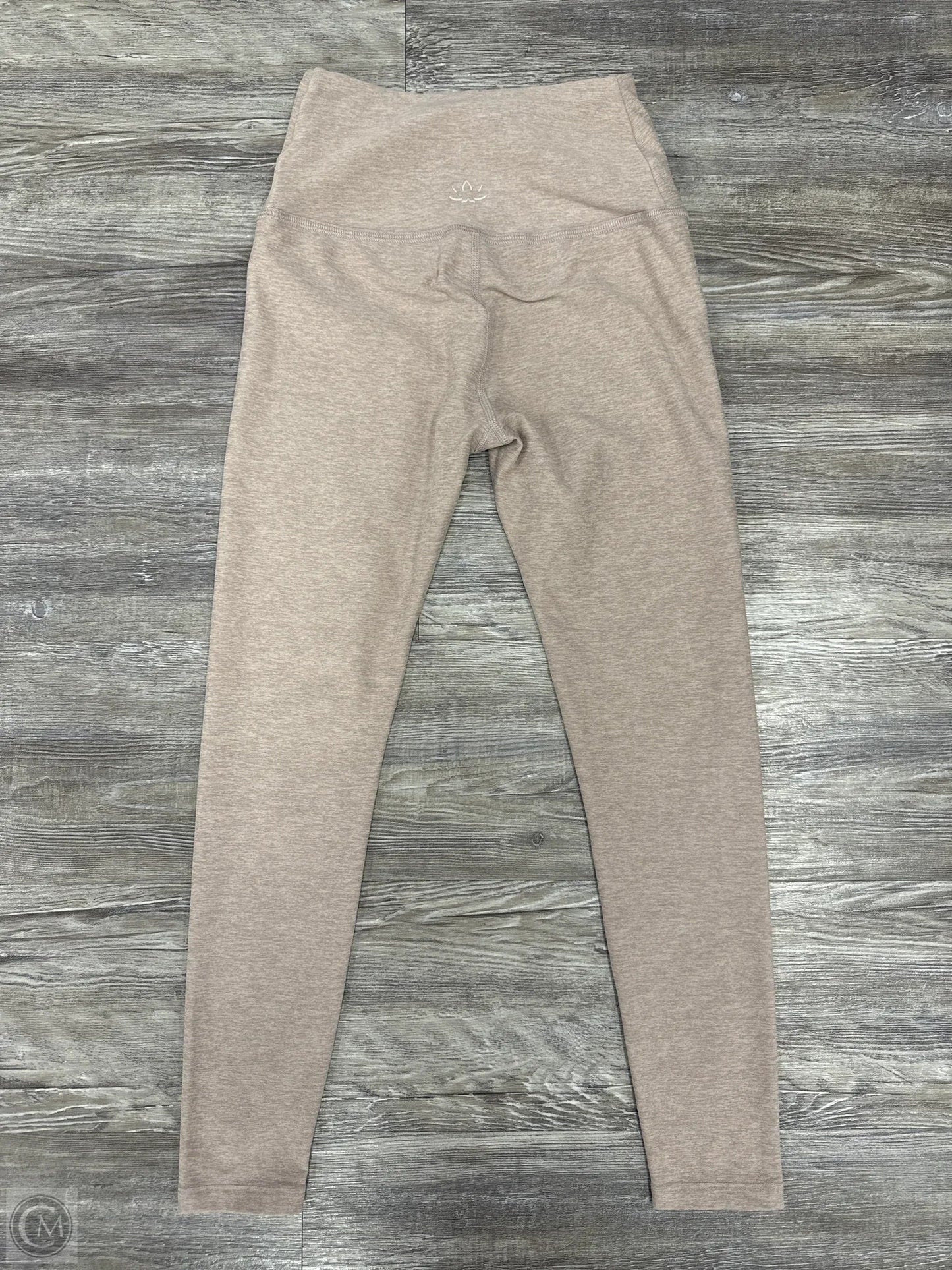 Athletic Leggings By Beyond Yoga In Beige, Size: Xs