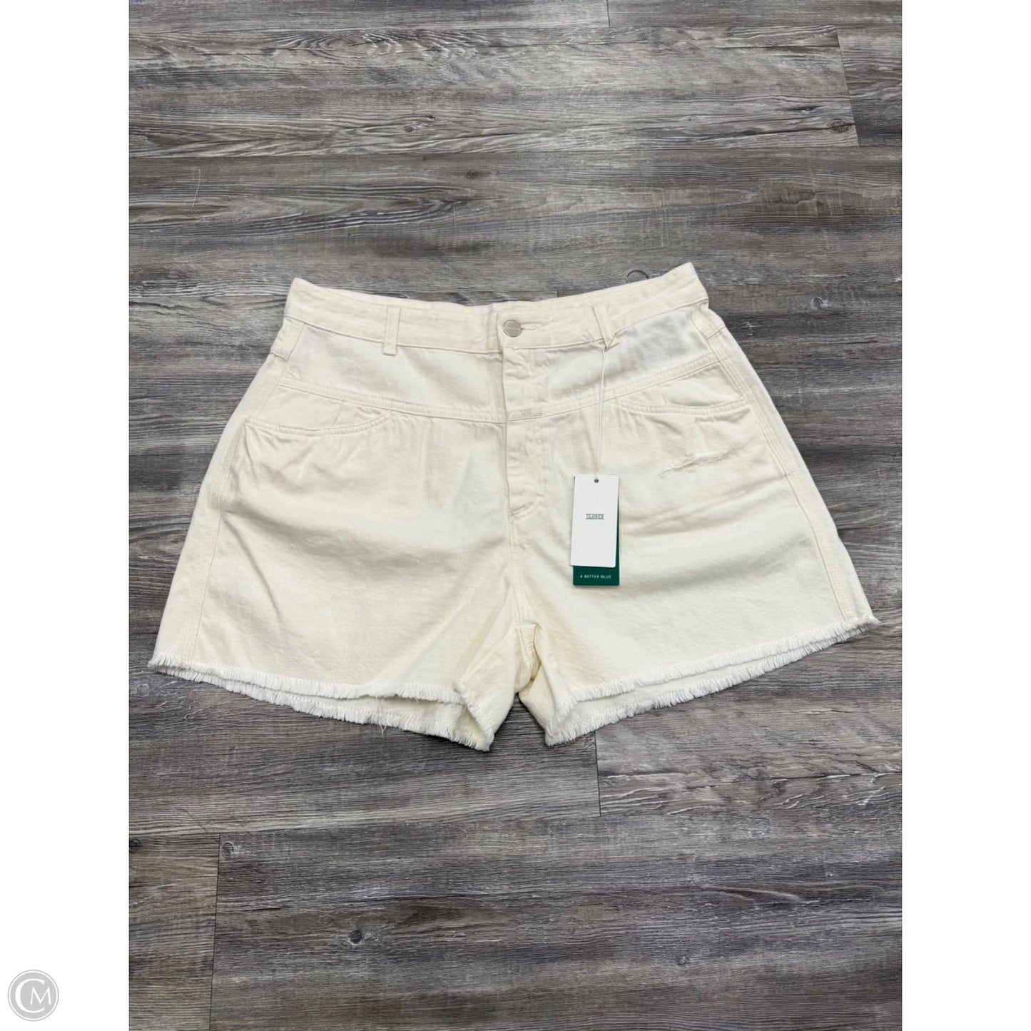 Shorts By Closed In White Denim, Size: 18