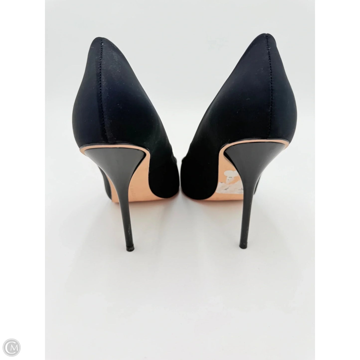 Sandals Heels Stiletto By Good American In Black, Size: 8.5