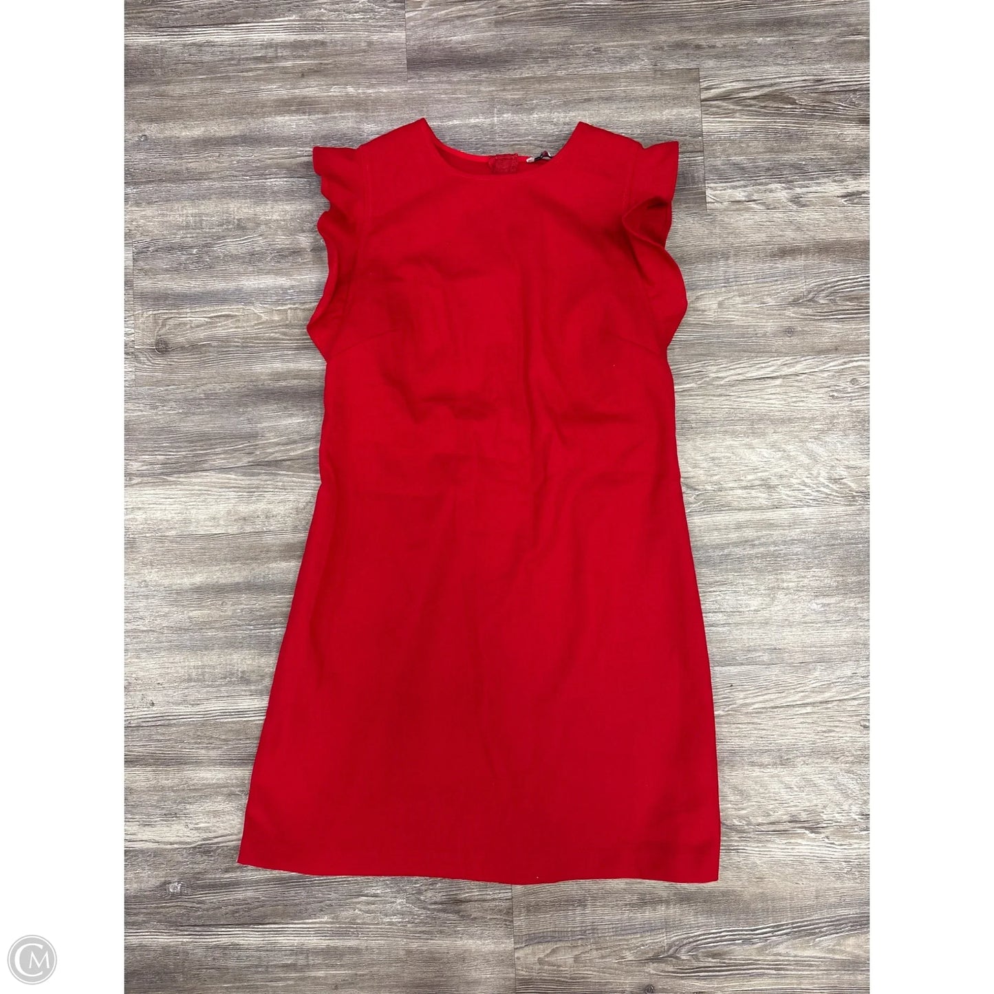 Dress Casual Midi By Vineyard Vines In Red, Size: 8
