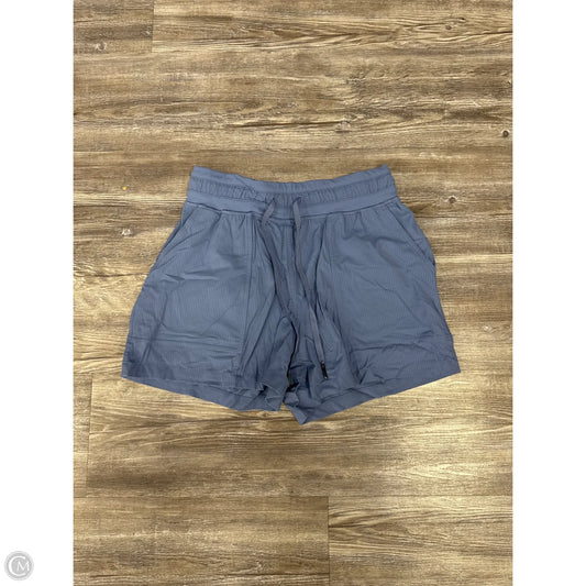 Athletic Shorts By Lululemon In Blue, Size: 4