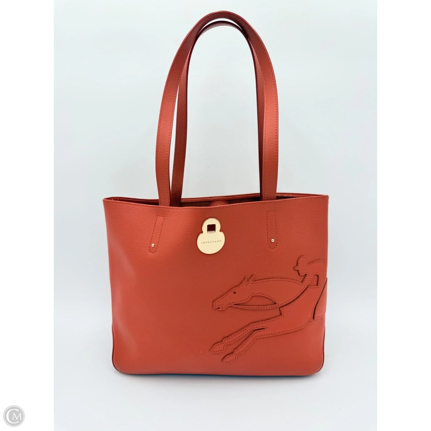 Handbag Designer By Longchamp, Size: Medium