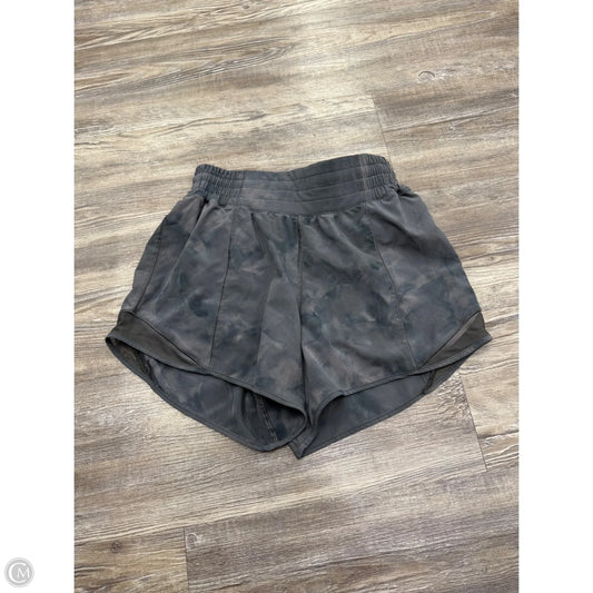 Athletic Shorts By Lululemon In Grey, Size: 4