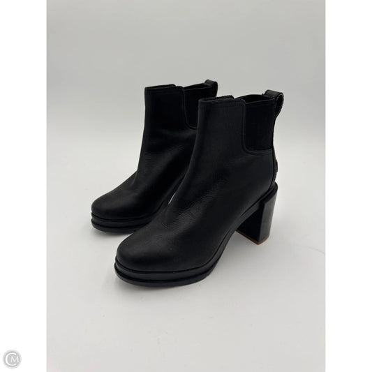 Boots Ankle Heels By Sorel In Black, Size: 6.5