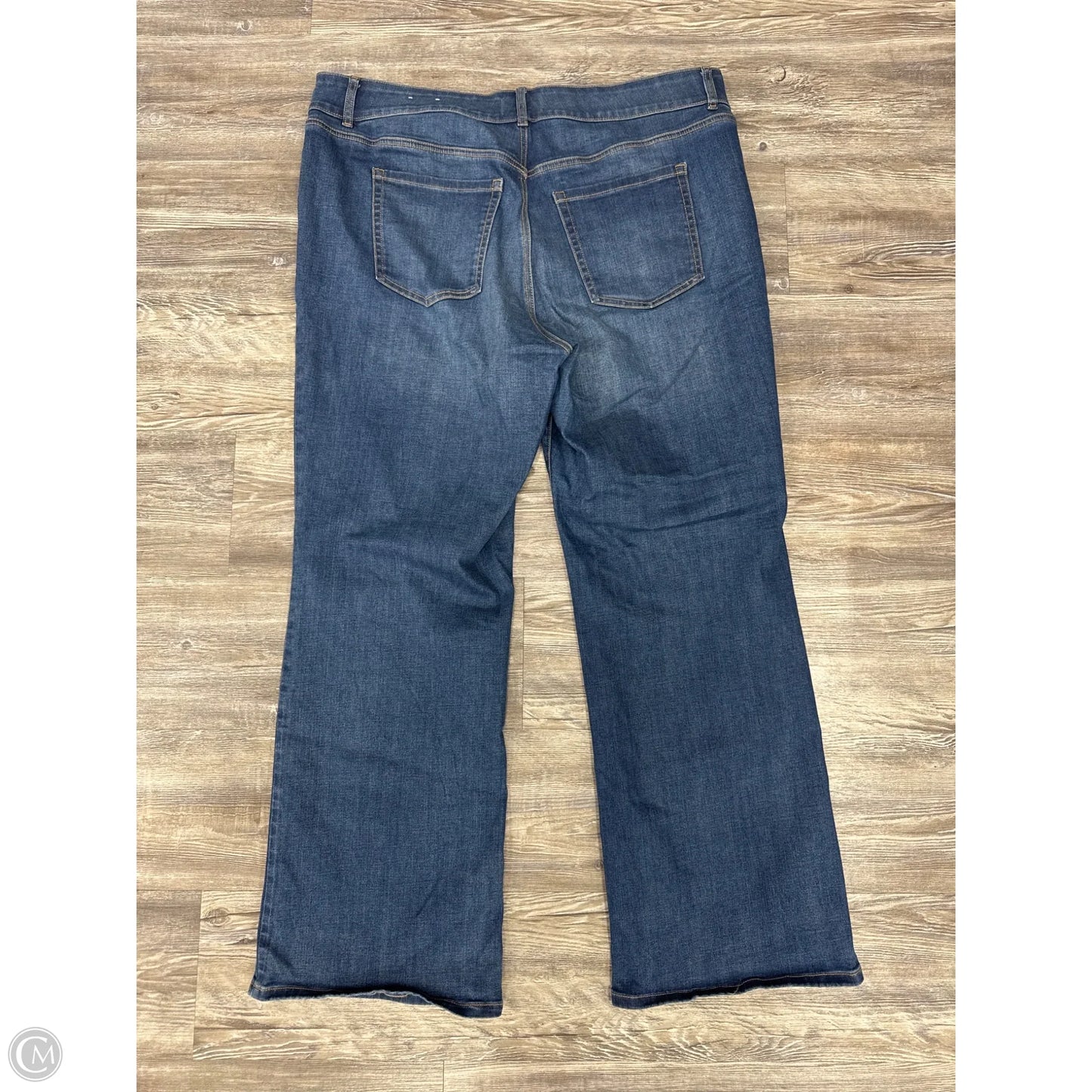 Jeans Boot Cut By Lane Bryant In Blue Denim, Size: 20