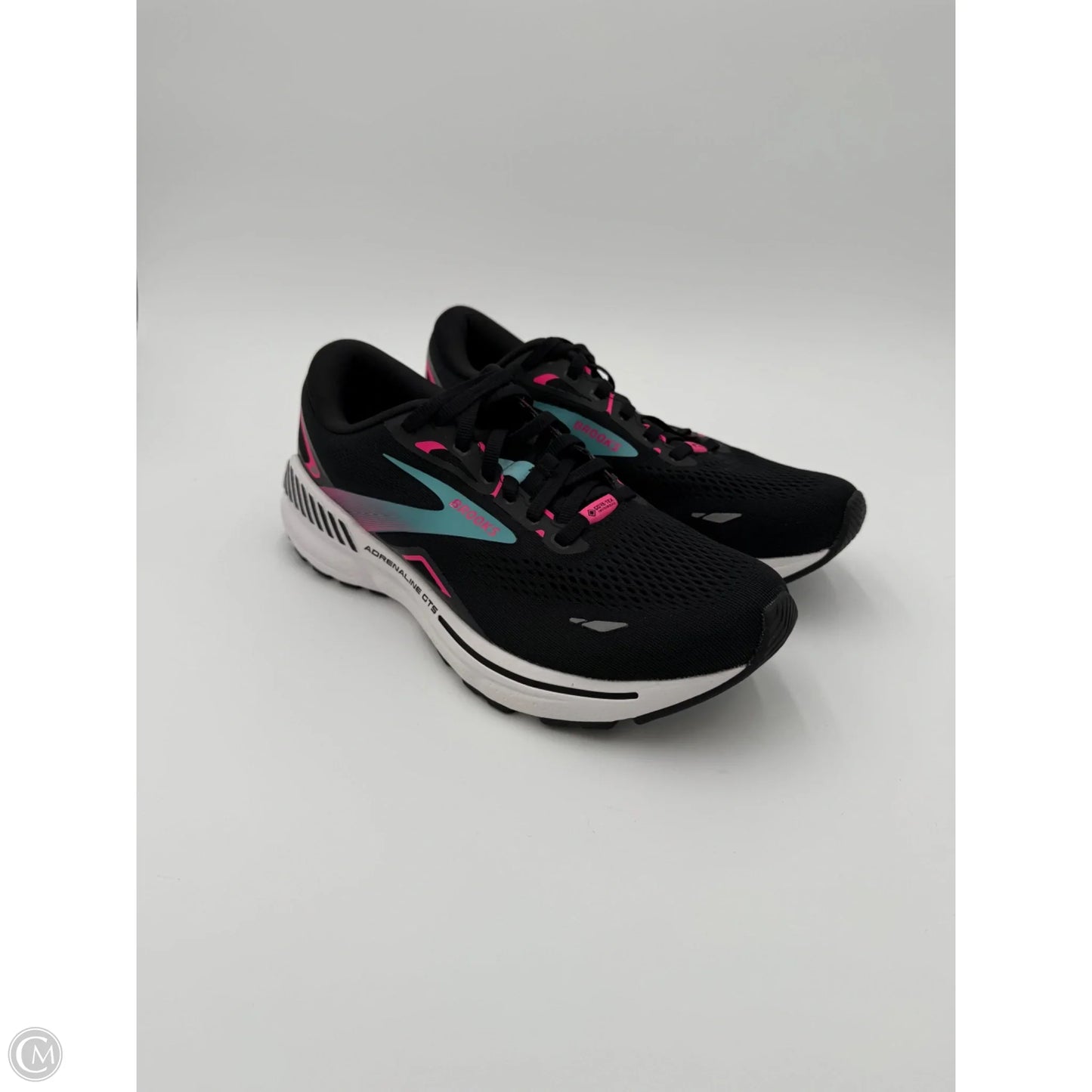 Shoes Athletic By Brooks In Black & Pink, Size: 10.5