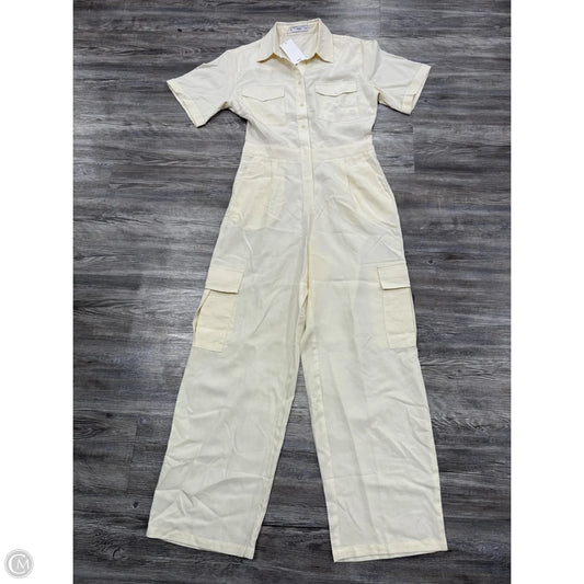 Jumpsuit By Mng In Cream, Size: M