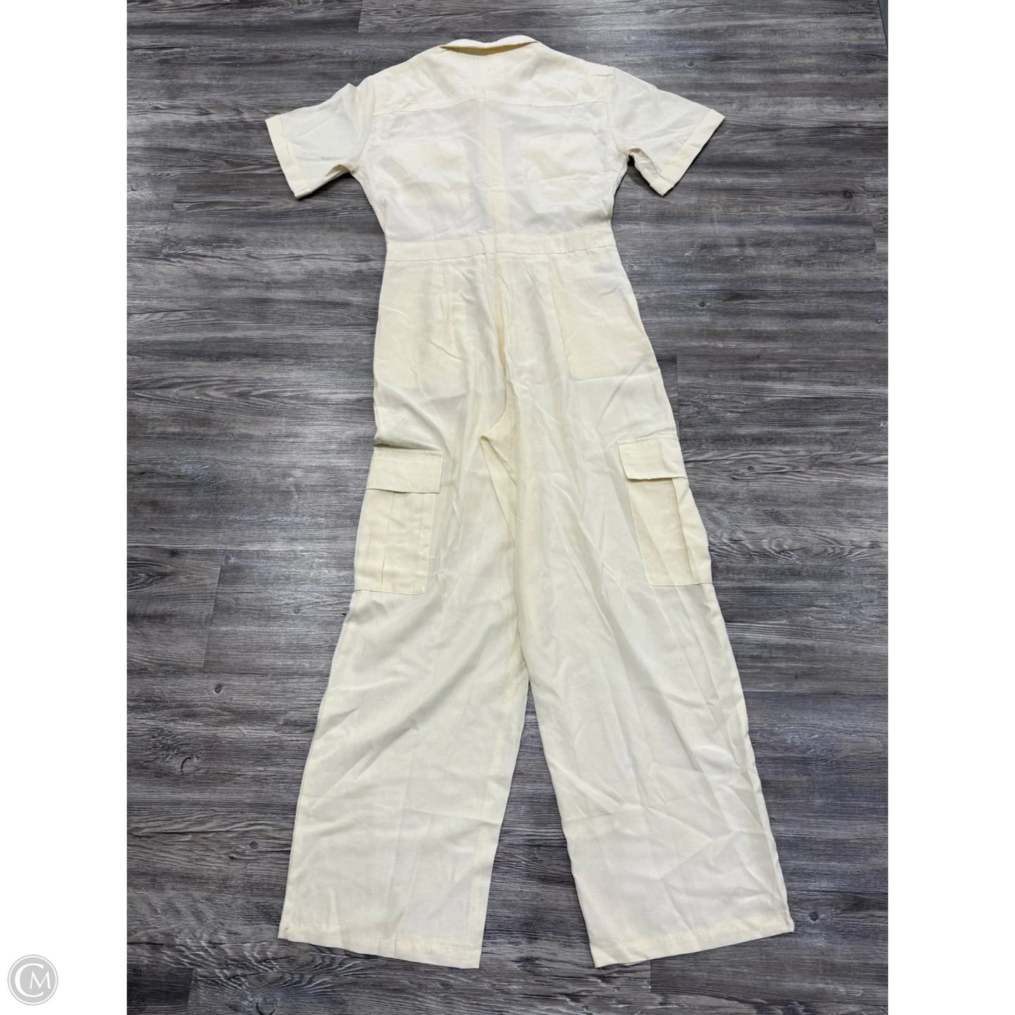Jumpsuit By Mng In Cream, Size: M