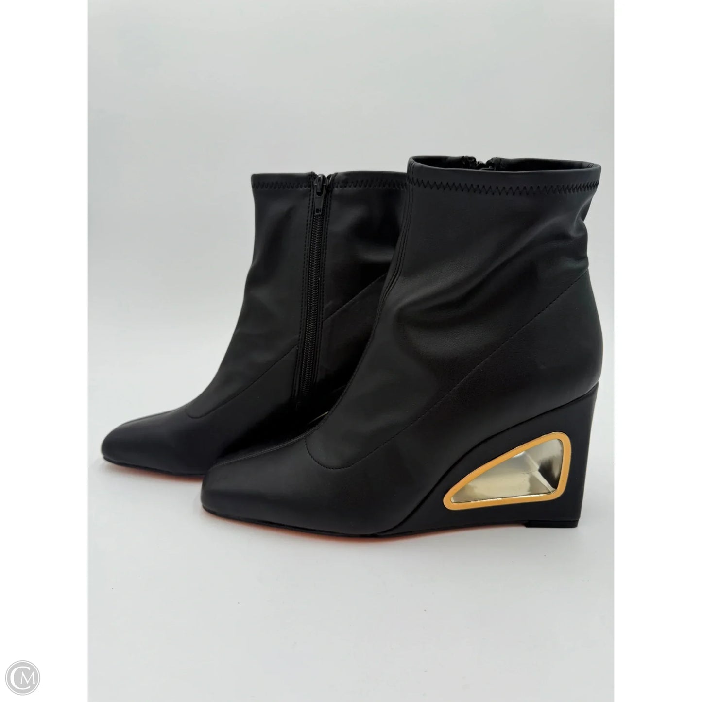 Boots Ankle Heels By Katy Perry In Black, Size: 10