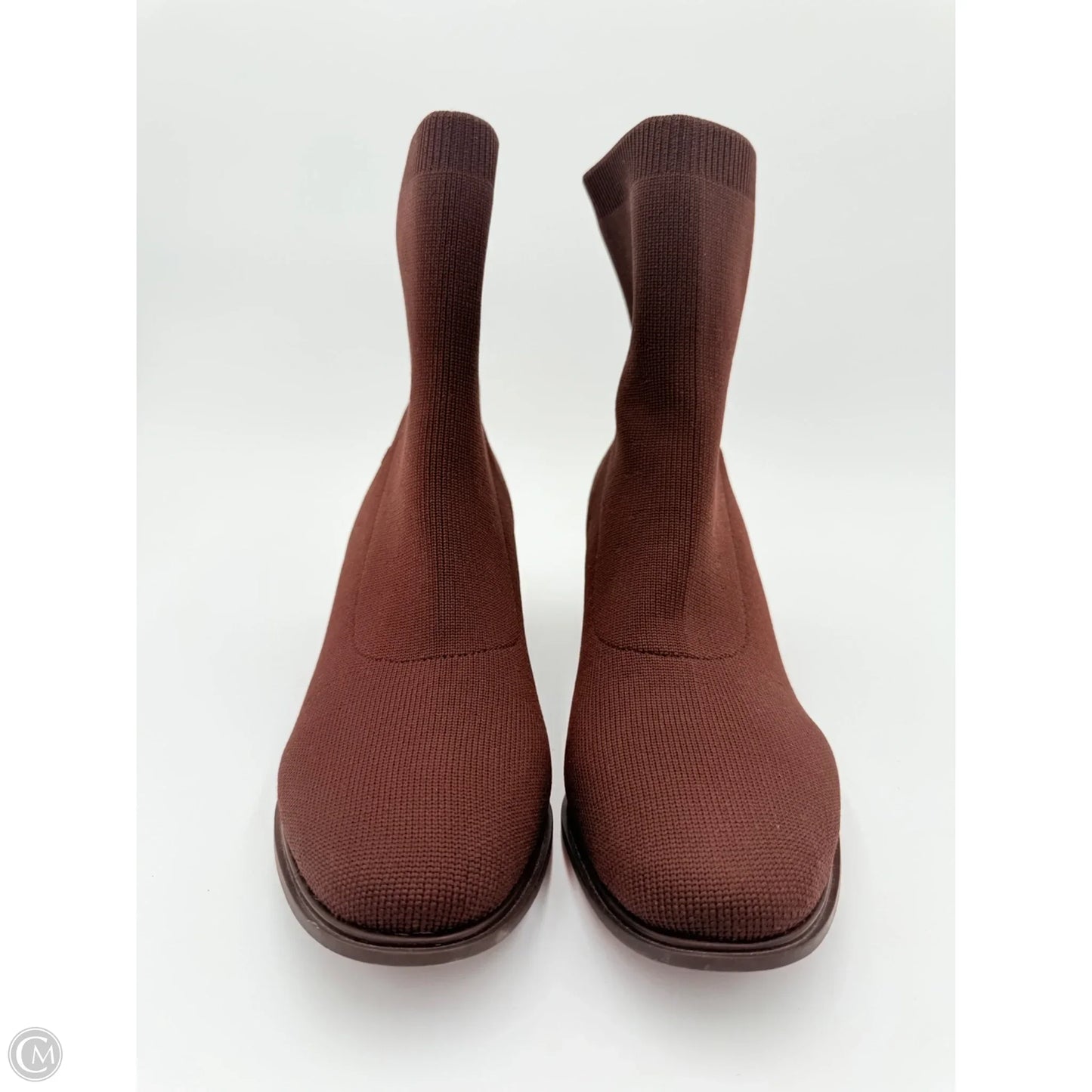 Boots Ankle Heels By Vivaia In Brown, Size: 11