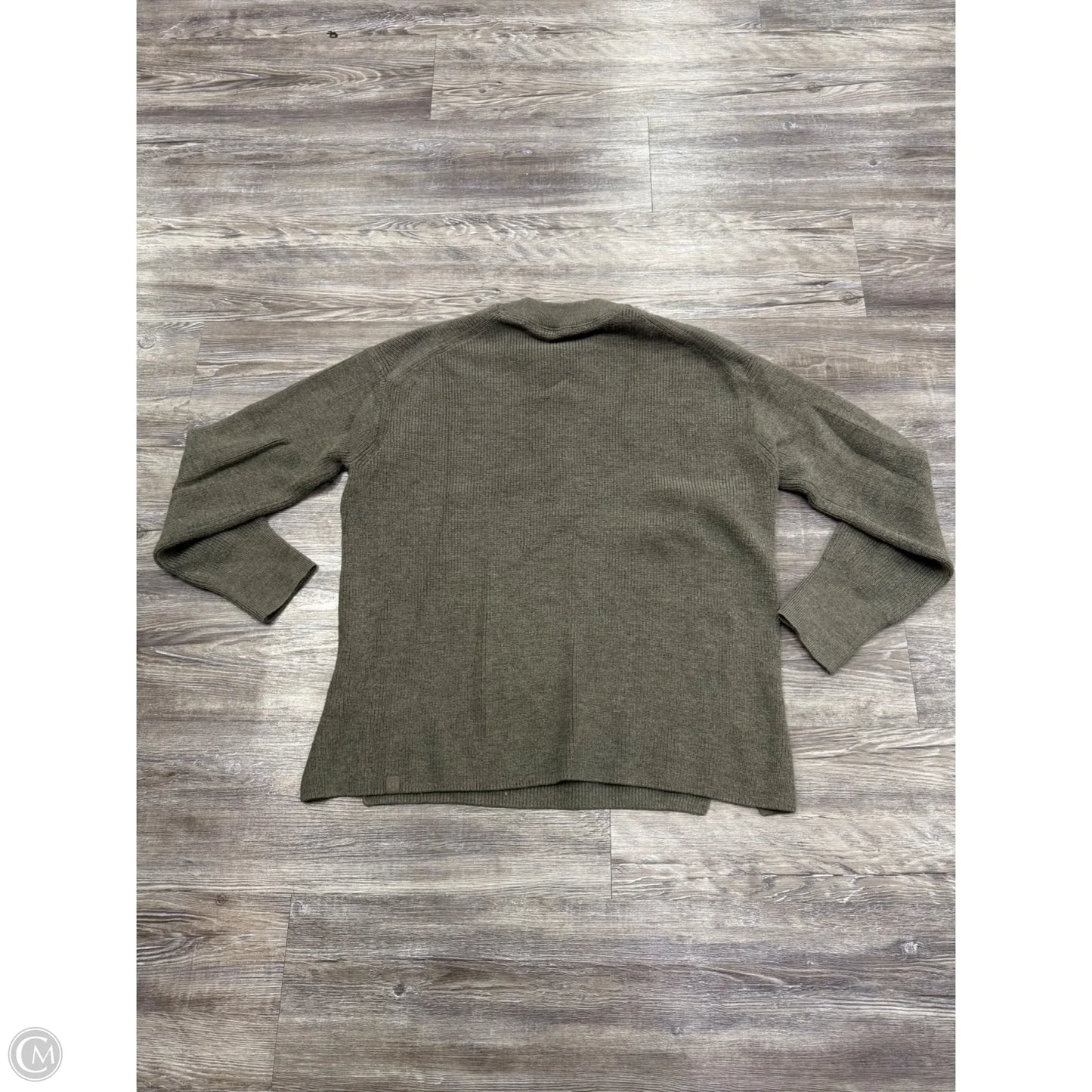 Athletic Sweatshirt Crewneck By Lululemon In Grey, Size: 8