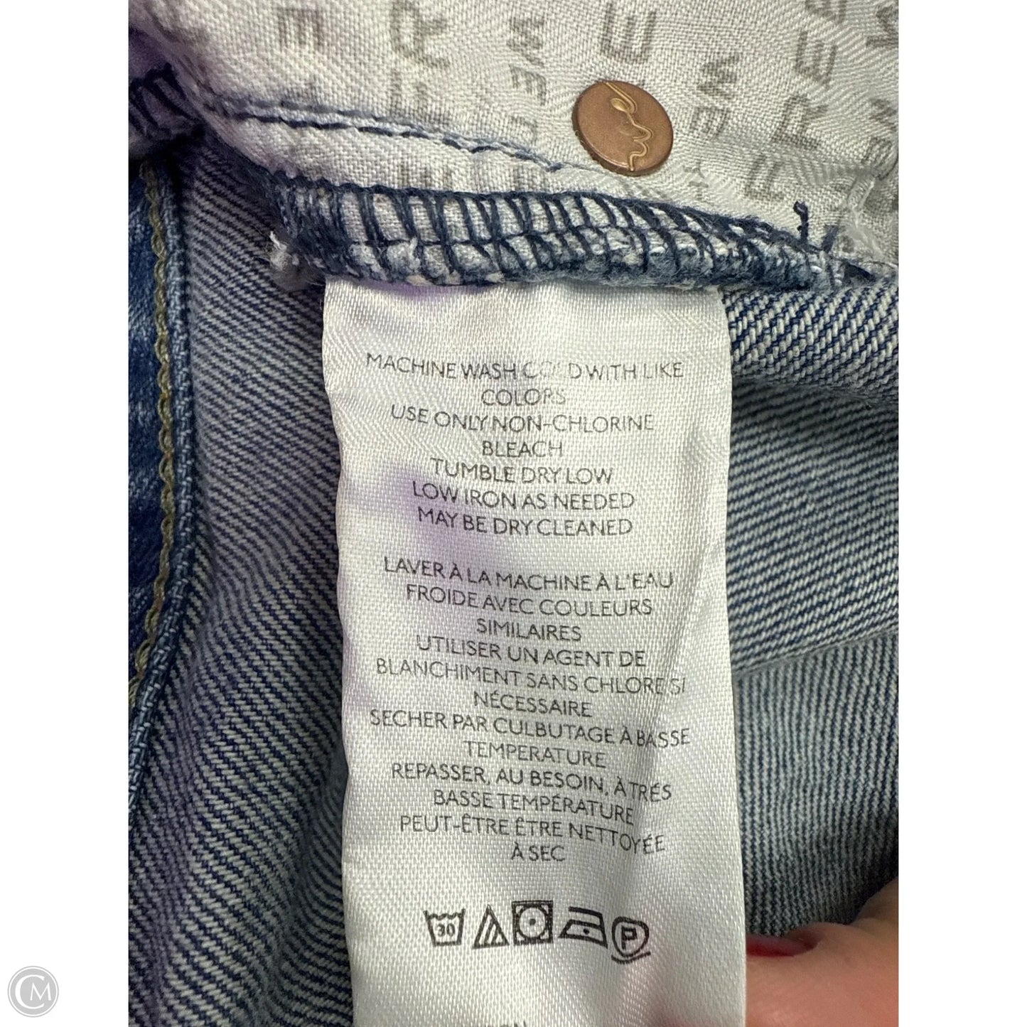 Shorts By We The Free In Blue Denim, Size: 16