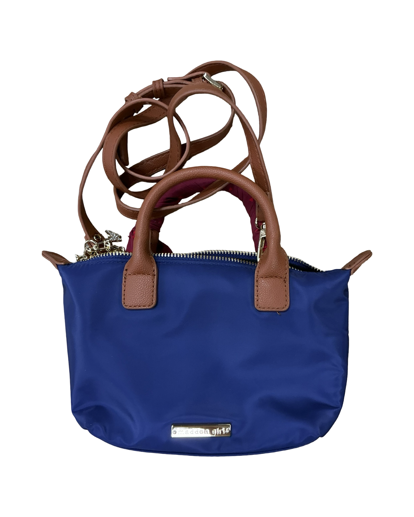Handbag By Madden Girl In Blue, Size:Small