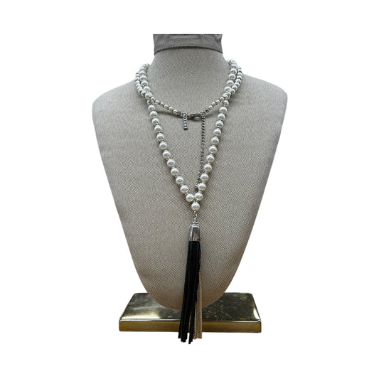 Necklace Pendant By White House Black Market In White