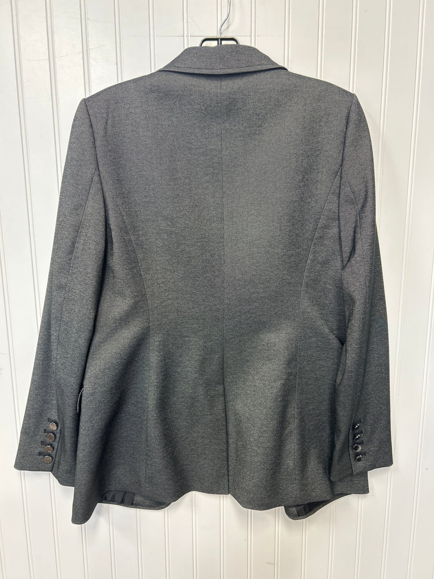 Blazer By Calvin Klein In Grey, Size:6