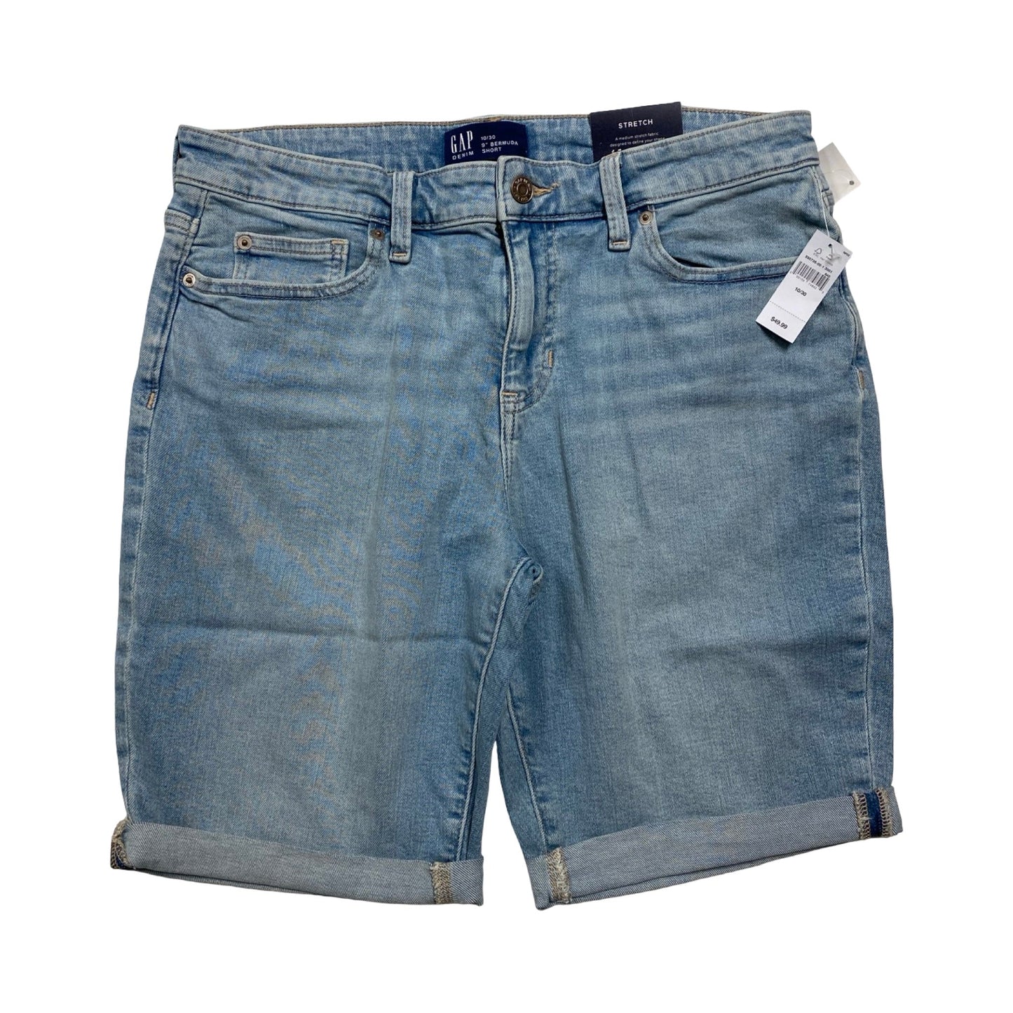 Shorts By Gap In Blue Denim, Size:10