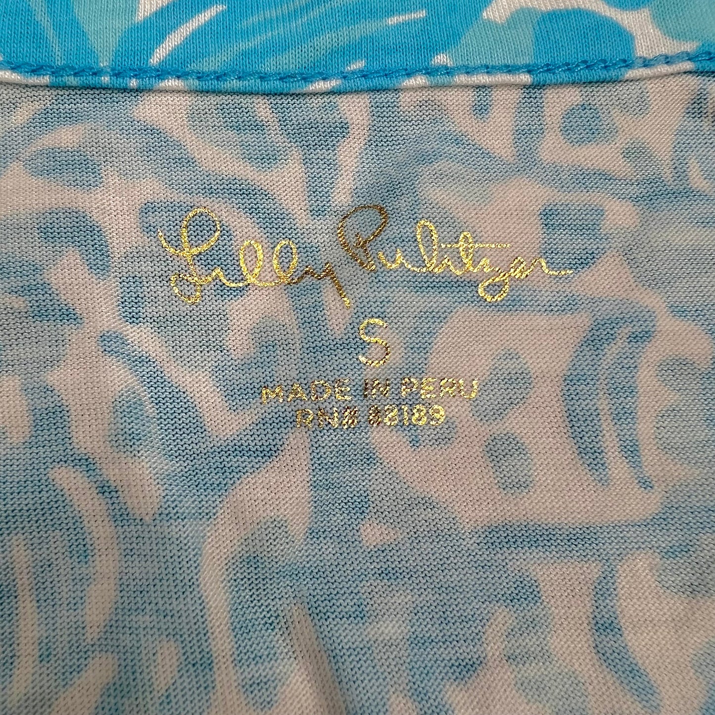 Dress Designer By Lilly Pulitzer In Blue & White, Size: S