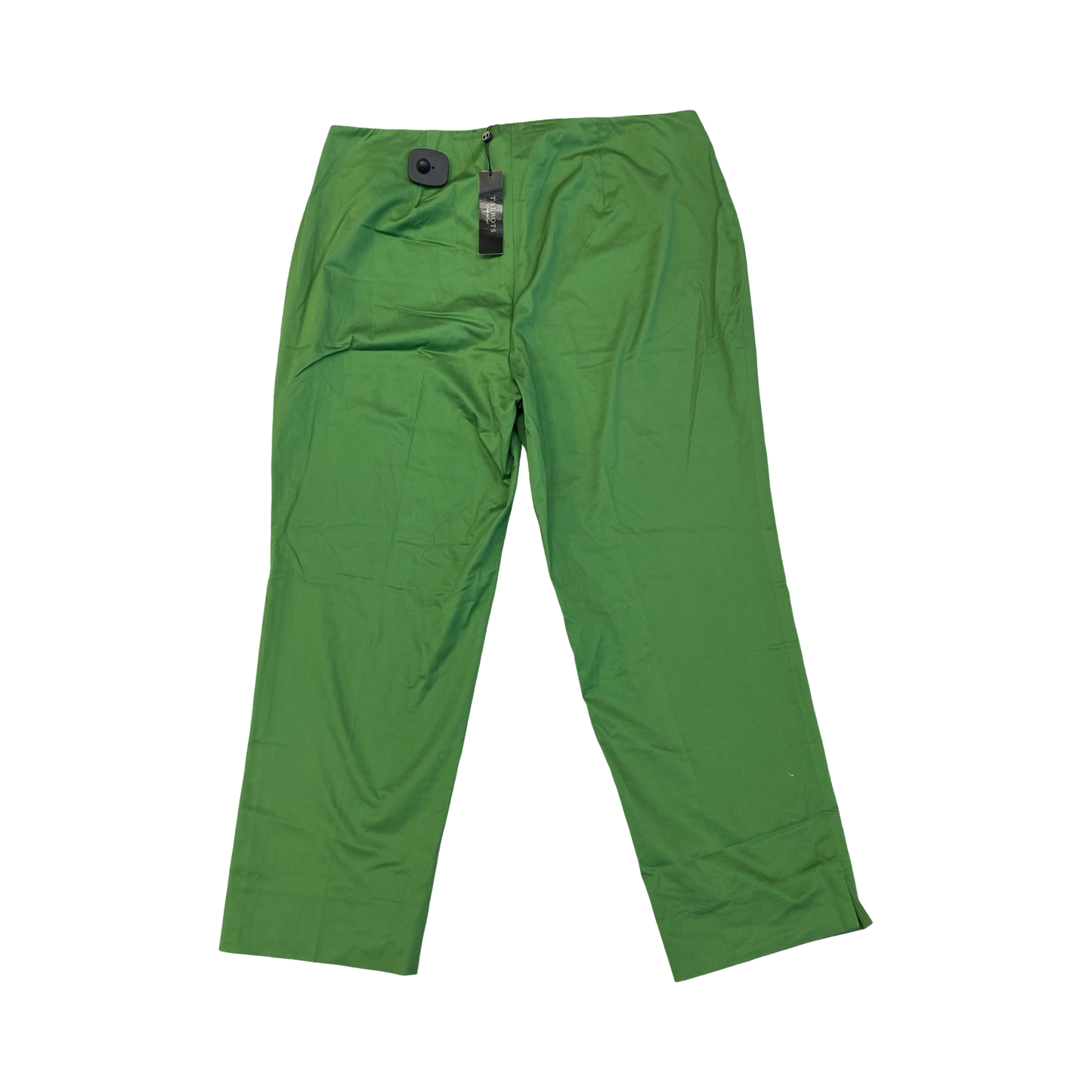 Pants Cropped By Talbots In Green, Size:14