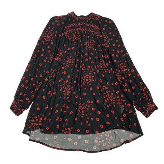 Top Ls By Free People In Black & Red, Size:M