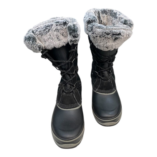 Boots Snow By Khombu In Black, Size:8