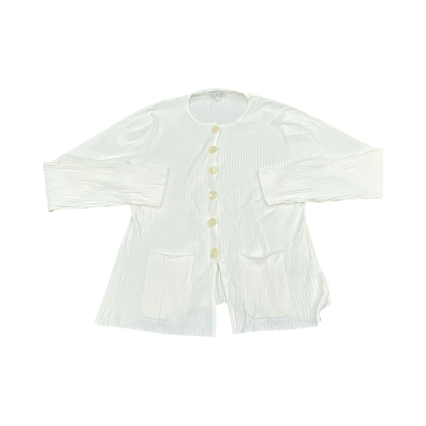 Sweater By J. Crew In White, Size:Xl