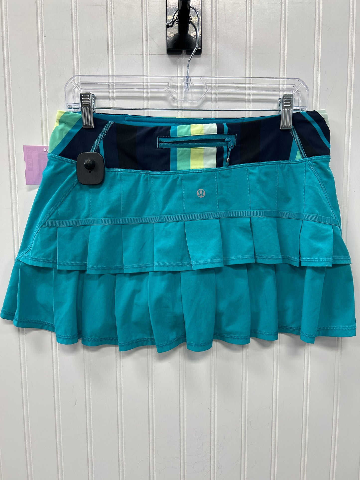 Athletic Skort By Lululemon In Blue, Size:8