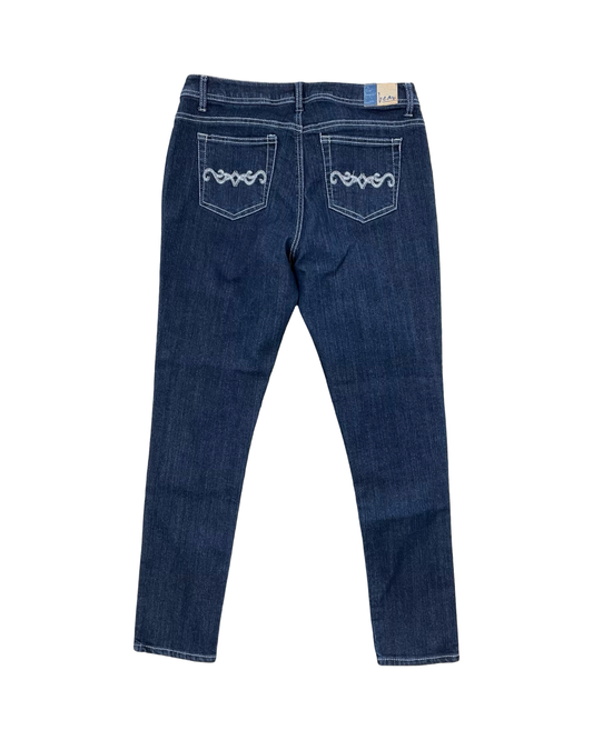 Jeans Skinny By Clothes Mentor In Blue Denim, Size:10
