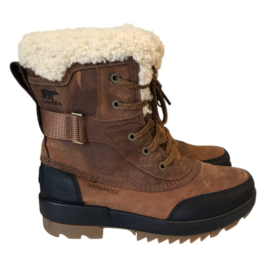 Boots Snow By Sorel In Brown, Size:7.5