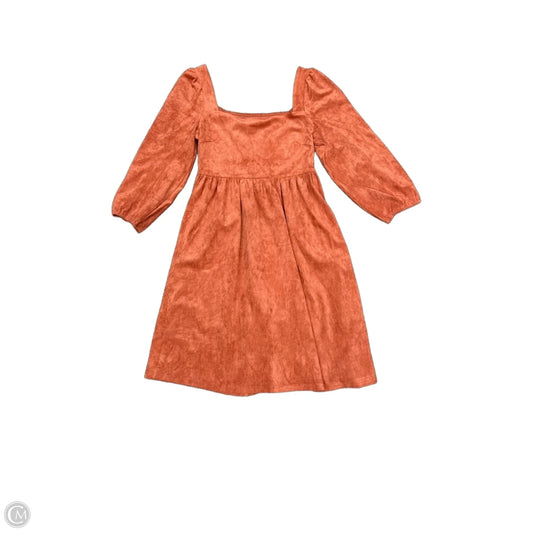 Dress Casual Short By Clothes Mentor In Orange, Size: M