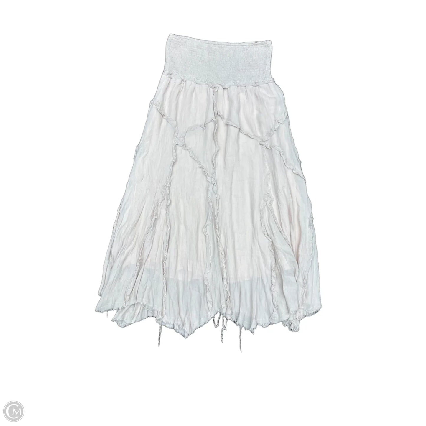 Skirt Maxi By Easel In Cream, Size: M