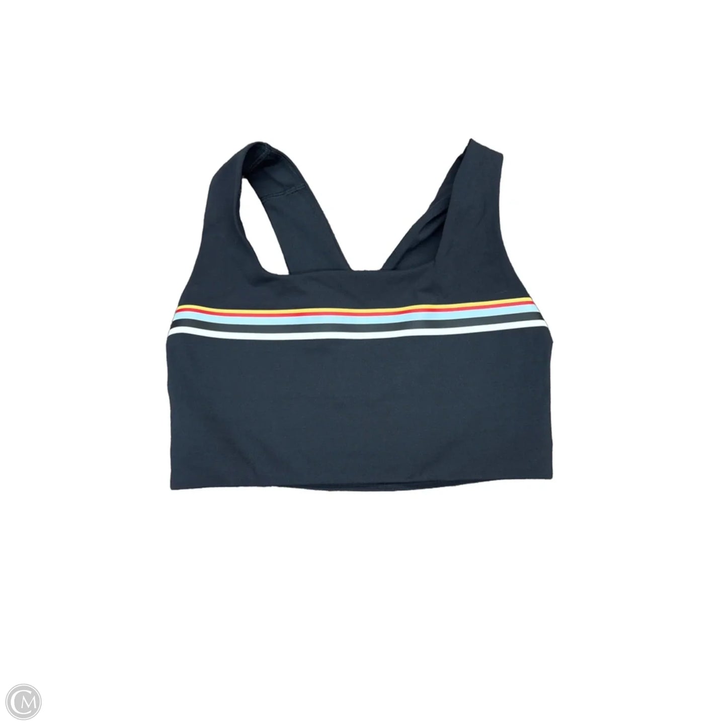 Athletic Bra By Free People In Striped Pattern, Size: S