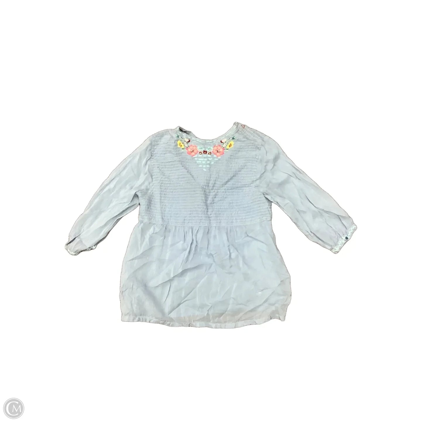 Top Long Sleeve By Sundance In Blue, Size: M