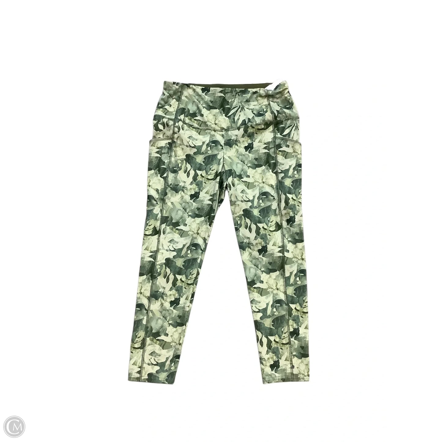 Athletic Leggings By Zenergy By Chicos In Multi-colored, Size: M