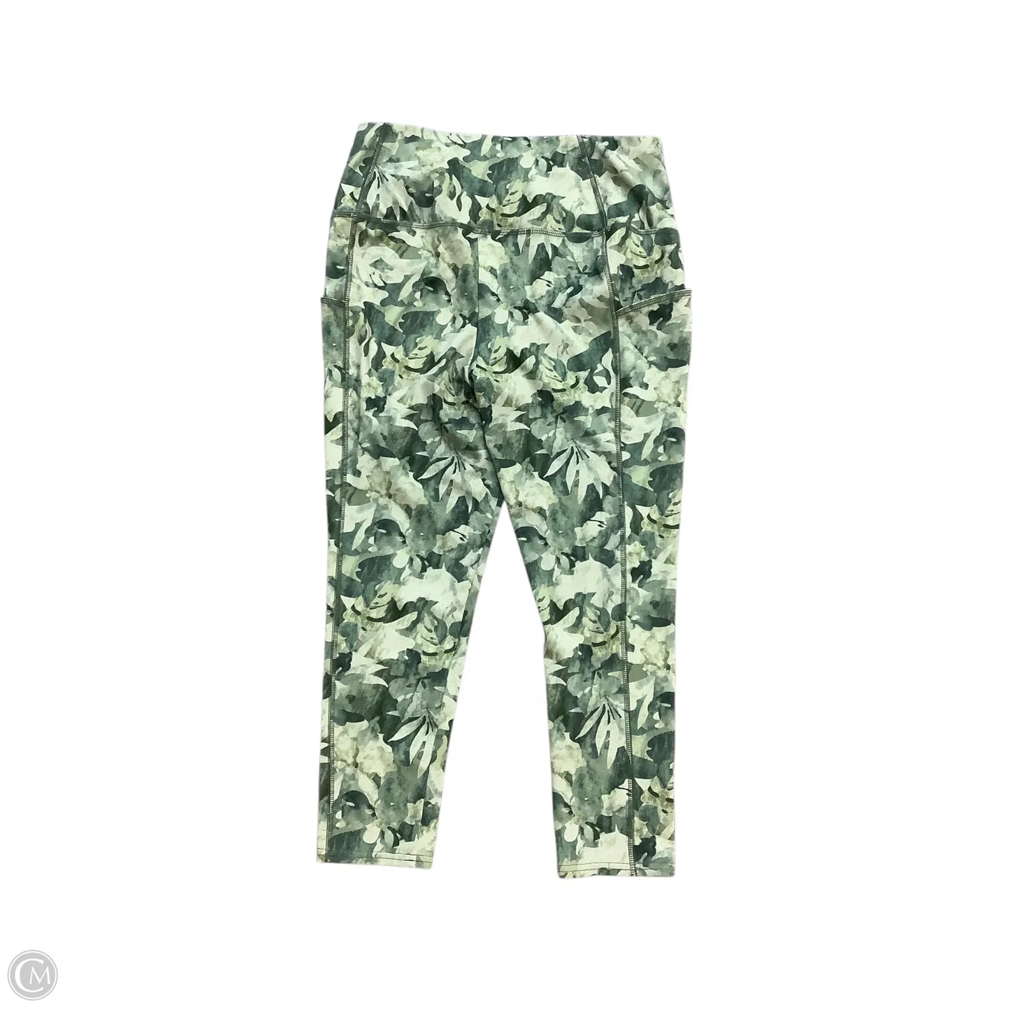 Athletic Leggings By Zenergy By Chicos In Multi-colored, Size: M